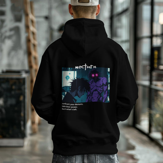 "BURN WHAT'S LEFT" HOODIE - BLACK
