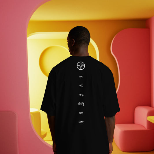 MIDNIGHT DRIFTERS "WANDERERS" T-SHIRT - BLACK