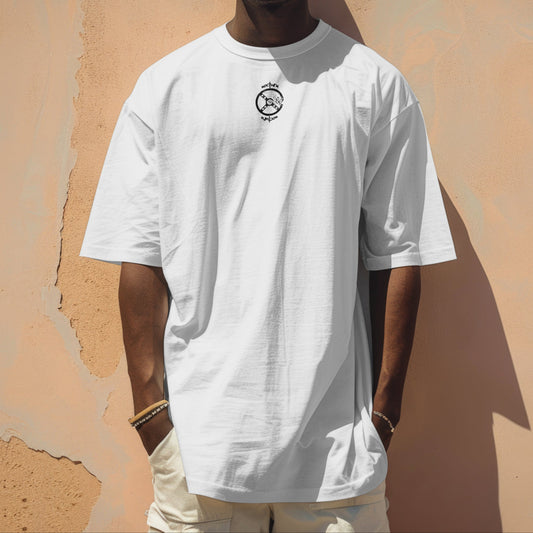 MIDNIGHT DRIFTERS "SIMPLE" T-SHIRT - WHITE