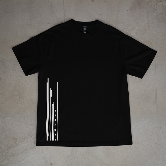 OVERSIZED "UPGRADE REQUIRED" T-SHIRT - BLACK
