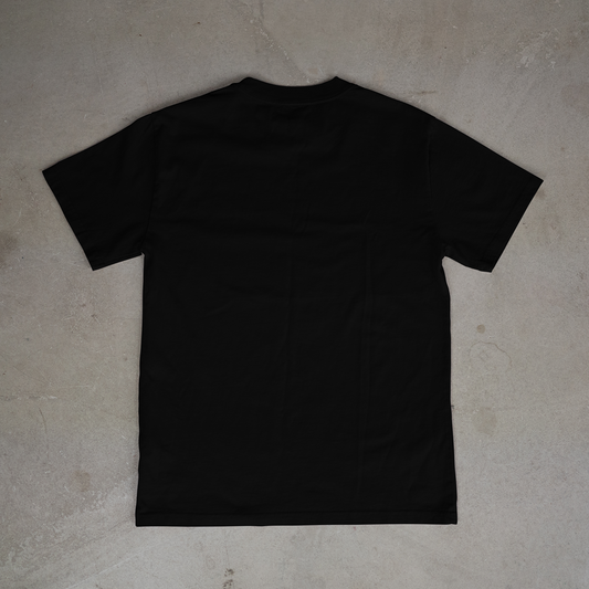 OVERSIZED "MEET ME HERE" T-SHIRT - BLACK