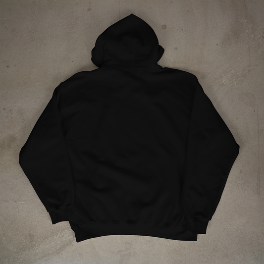 "MEET ME HERE" HOODIE - BLACK