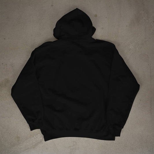 "PAIN" HOODIE - BLACK