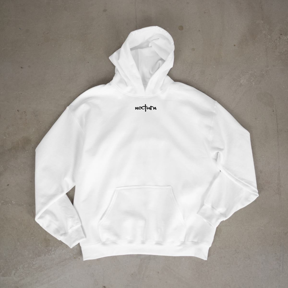 "INTO THE LIGHT" HOODIE - WHITE