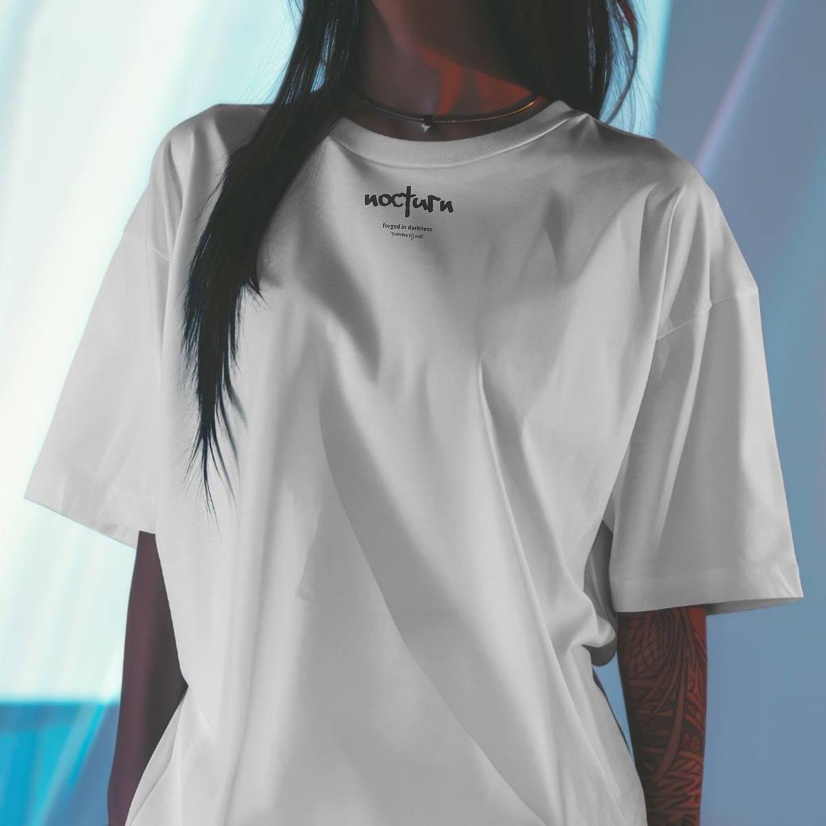 OVERSIZED "SIMPLE" T-SHIRT - WHITE