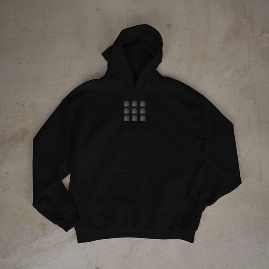 "NUMB" HOODIE - BLACK