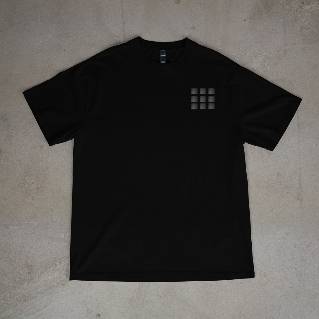 OVERSIZED "NUMB" T-SHIRT - BLACK