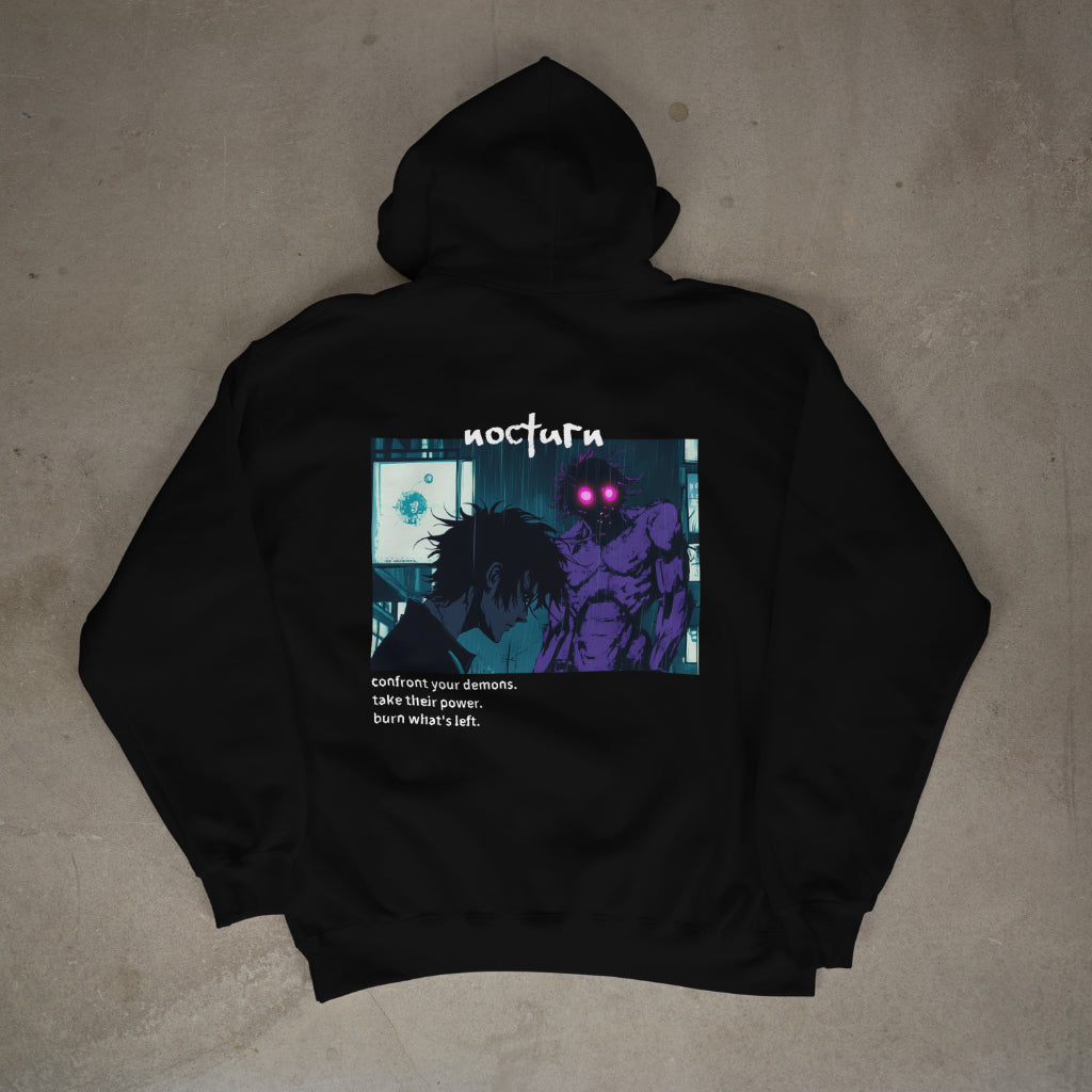 "BURN WHAT'S LEFT" HOODIE - BLACK