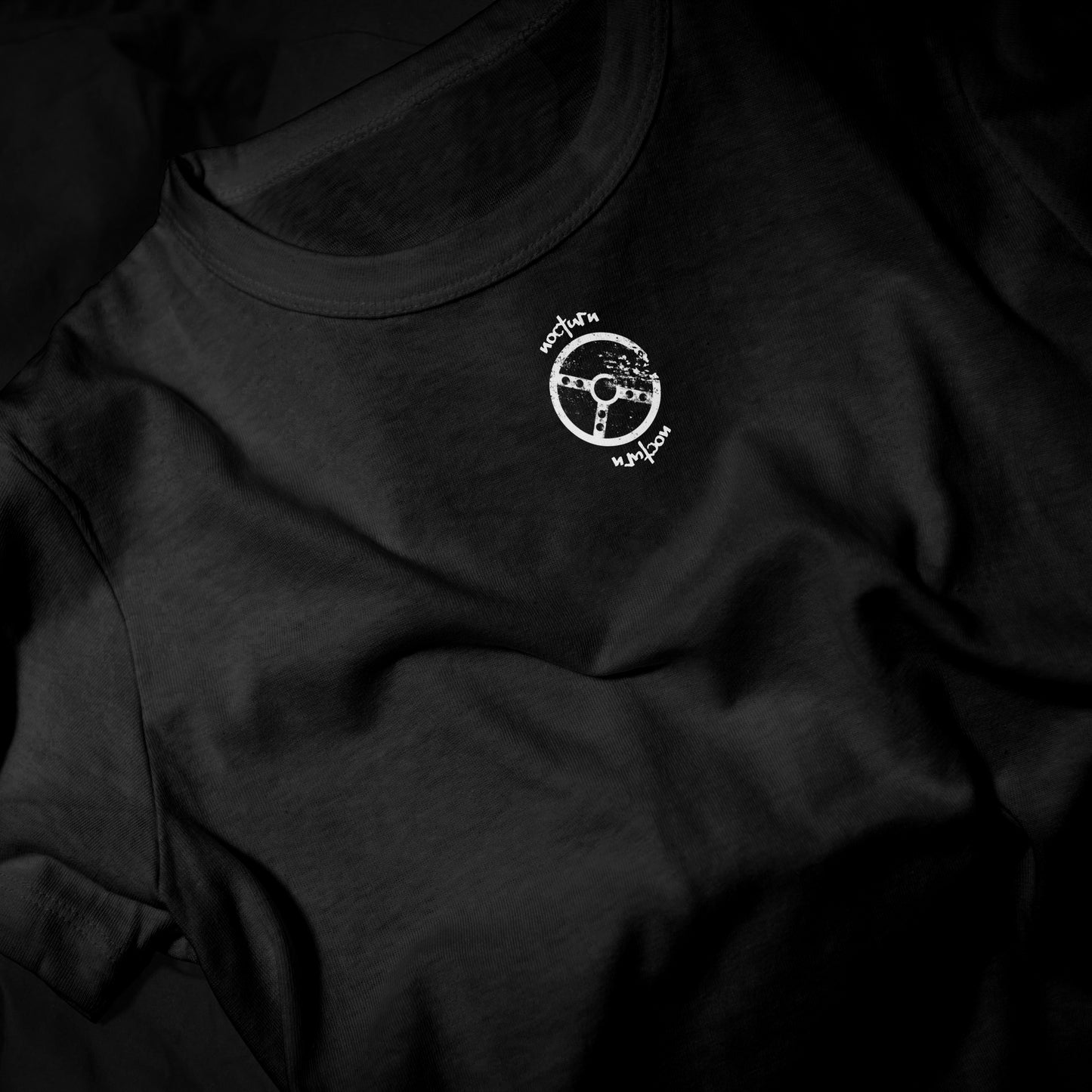 MIDNIGHT DRIFTERS "SIMPLE" T-SHIRT - BLACK