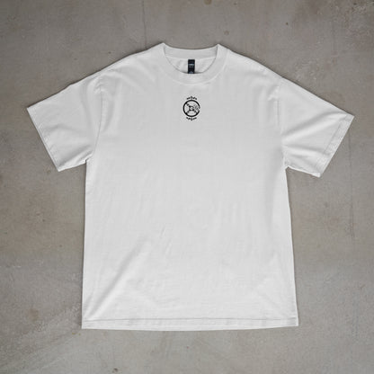 MIDNIGHT DRIFTERS "SIMPLE" T-SHIRT - WHITE